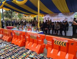 1128 Botol Miras Dihancurkan, Pemkot Tangerang Tegaskan Komitmen Jaga Ketertiban di HUT ke-33