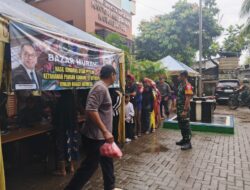 Koramil 02 Batuceper Gelar Bazar Murah, Program Ketahanan Pangan Ayam Petelur Binaan AirNav Indonesia Hadir untuk Warga Karang Anyar