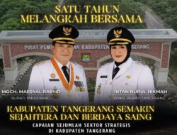 ‎Setahun Memimpin Kabupaten Tangerang, Maesyal–Intan Sampaikan Hasil Pembangunan Daerah.