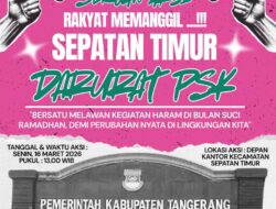 ‎GEMPUR Tangerang Resmi Layangkan Surat Aksi ke Polres Metro Tangerang Kota; Desak Pemberantasan Prostitusi di Sepatan Timur