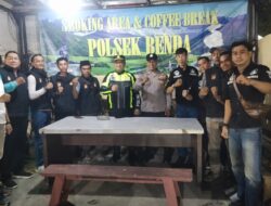 Polsek Benda Bersama Pokdar Kamtibmas Gelar Operasi Blue Light di Rawabokor, Antisipasi Kejahatan Jalanan