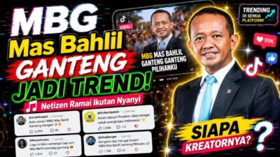 Viralnya Lagu Tentang Bahlil, Cermin Era Digital dan Ekspresi Publik