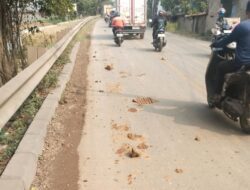 Tanah Merah BBI Dikeluhkan Warga, Jalan Kotor dan Bising, Ibu-Ibu Selapajang Jaya Turun Demo
