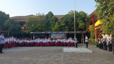Peringati Hari Anak Nasional, SDN Jurumudi 1, 3, dan 4 Gelar Apel Bersama dan Permainan Tradisional
