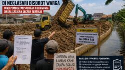 Pengurukan Tanah di Neglasari Disorot Warga, Janji Pembuatan Saluran Air Diminta Direalisasikan Secara Tertulis